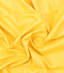 Yellow Handloom Soft Tussar Silk Saree With Zari Buttas-TU3801