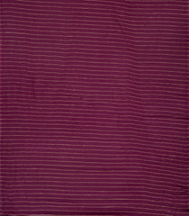 Maroon Woven Mysore Silk Saree With Stripes-MS3057