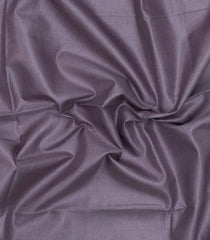 Dark Grey Woven Tussar Silk Saree With Stripes-TU3506