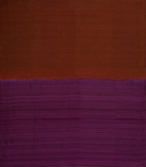 Maroon Woven Tussar Silk Saree With Contrast Pallu-TU3286