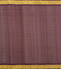 Turquoise Handloom Korvai Silk Cotton Saree With Contrast Border-SC4506