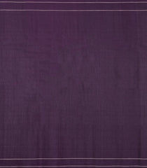 Dark Purple Handloom Soft Silk Saree With Square Buttas-SO4693