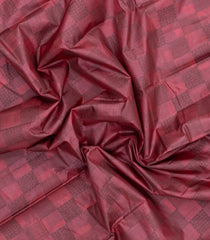 Chesnutt Pink Woven Tussar Silk Saree With Floral Motifs-TU3408