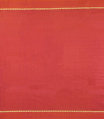 Peach Woven Pure Silk Saree With Floral Buttas-KA15541