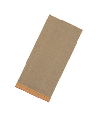 Taupe Woven Bengal Cotton Saree With Stripes-BG1720