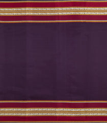 Cream Handloom Korvai Kanchipuram Silk Saree With Silk Thread Work Border-KA16349