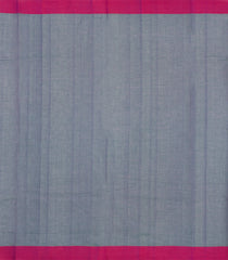 Dark Grey Handloom Village Cotton Saree With Buttas-VC1643