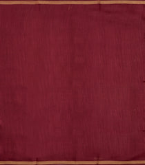 Maroon Woven Tussar Silk Saree With Zari Border-TU3555