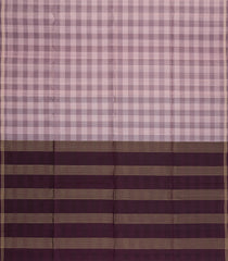 Hot Pink Woven Soft Silk Saree With Checks-SO4641