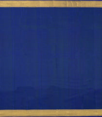 Blue Handloom Kanchipuram Silk Saree With Kamalam Buttas-KA14843