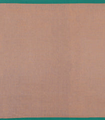 Dark Beige Woven Chettinad Cotton Saree With Buttas-CN1865