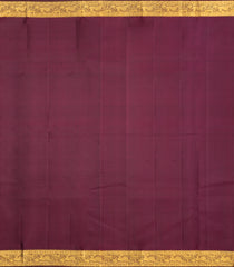 Dark Green Handloom Kanchipuram Silk Saree With Zari Buttas-KA16355