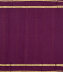 Mint Green Woven Mysore Silk Saree With Contrast Zari Border-MS3594