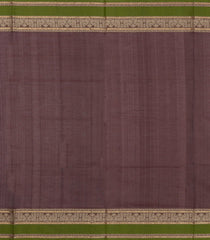 Dark Maroon Handloom Silk Cotton Saree With Buttas-SC4316