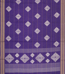 Purple Printed Art Dola Silk Saree With Zari Stripes & Border-BL5792
