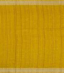 Mustard Printed Synthetic Dola Silk Saree With Floral Motifs-BL5726