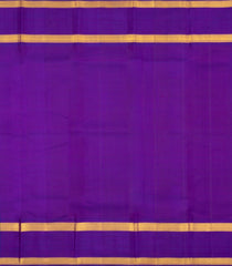 Aquamarine Handloom Korvai Kanchipuram Silk Saree With Zari Checks & Buttas-KA16686