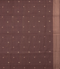 Dusty Pink Woven Art Dupion Saree With Butterfly Motifs-BL4961