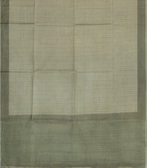 Olive Green Woven Tussar Silk Saree With Diamond Motifs-TU3321
