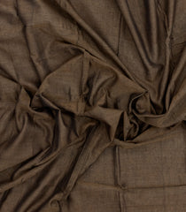 Grey Woven Chirala Cotton Saree With Printed Blouse-CR1526