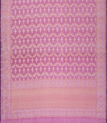 Blue Handloom Organza Soft Silk Saree With Floral Motifs-SO4102