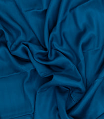 Blue Woven Mysore Silk Saree With Contrast Zari Border-MS3589