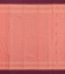 Peach Woven Rasipuram Cotton Saree With Buttas-RA2589