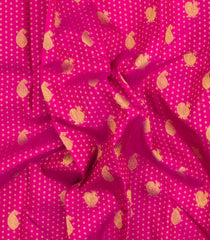 Pink Handloom Kanchipuram Silk Saree With Annam Buttas-KA15261