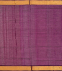 Off White Handloom Silk Cotton Saree With Contrast Border-SC3561