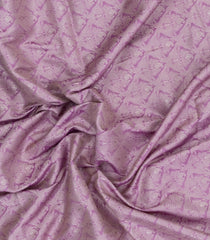Lavender Woven Art Dupion Saree With Floral Vine Motifs-BL5948