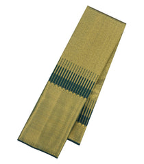 Bottle Green Handloom Kanchipuram Silk Saree With Temple Border-KA16196