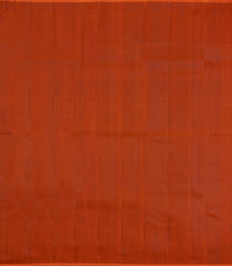 Peach Handloom Korvai Kanchipuram Rising Border Silk Saree-KA15410