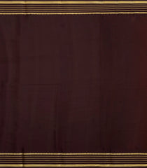 Turmeric Yellow Woven Mysore Silk Saree With Contrast Zari Border-MS3785