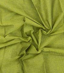 Light Green Woven Chettinad Cotton Saree With Contrast Border-CN1907