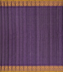 Green Handloom Gadwal Silk Cotton Saree With Buttas & Contrast Border-GA0228