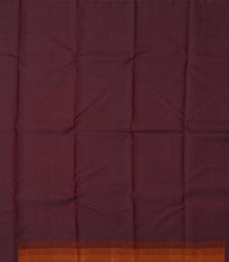 Maroon Handloom Kanchipuram Silk Saree With Comb tooth Border-KA12392