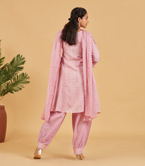 Mauve Short Kurta Set