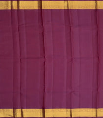 Turquoise Handloom Korvai Kanchipuram Vaira Oosi Stripes Silk Saree-KA12383