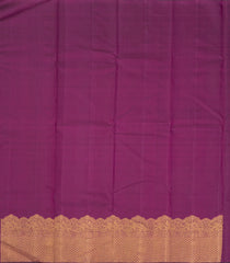 Dark Green Handloom Korvai Kanchipuram Silk Saree With Buttas-KA12269