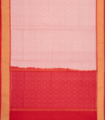 Baby Pink Handloom Pochampally Ikat Silk Saree With Tie & Dye Motifs -IK0423