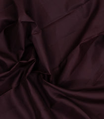 Dark Brown Woven Pure Silk Saree With Contrast Border-KA15628