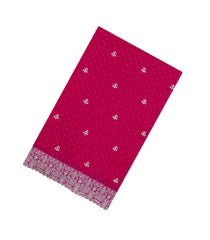 Pink Synthetic Vichitra Zari Embroidery With Stone Work-BL5468