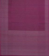 Magenta Handloom Soft Silk Saree With Floral Zari Stripes-SO4577