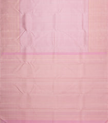 Baby Pink Handloom Kanchipuram Silk Saree With Dotted Zari Motifs-KA16606