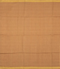 Sandal Woven Tussar Silk Saree With Chevron Motifs-TU3556