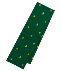 Dark Green Handloom Kanchipuram Silk Saree With Parrot Buttas-KA13126