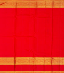 Teal Handloom Korvai Kanchipuram Silk Saree With Stripes & Buttas-KA12618