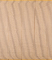 Beige Woven Rasipuram Cotton Saree With Kamalam Buttas-RA2571