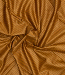 Oil Mustard Woven Tussar Silk Saree With Stripes & Zari Border-TU3492