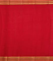 Pink Woven Mysore Silk Saree With Contrast Zari Border-MS3872